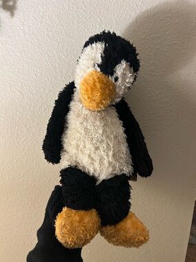 Retired Rare Jellycat Bunglie Penguin Medium 15" Plush